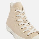 Converse Chuck Taylor All Star Lift Leather Hi-Top Trainers - UK 3