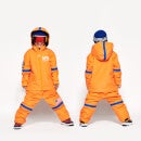 Kids Orange Nasa Snow Suit
