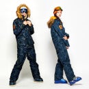 Women's Navy Camo Acclimate Snow Suit