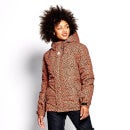 Women's Leopard Print Snow Jacket