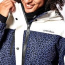 Women's Navy Leopard Print Mark V Snow Suit
