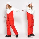Women's Red White Mark VII Snow Suit