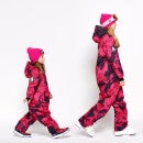 Kids Pink Tie Dye Snow Suit