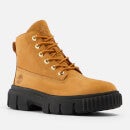 Timberland Greyfield Leather Combat Boots - UK 3