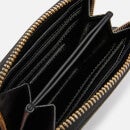 KARL LAGERFELD K/Ikonik Embellished Faux Leather Wallet