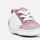 Vans Babies’ Old Skool Crib Glittered Faux Leather Trainers - UK 1 Baby