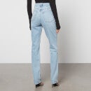 Good American Good Icon Crystal-Embellished Straight-Leg Denim Jeans - W30/L29