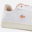 Lacoste Carnaby Pro 222 4 Leather Cupsole Trainers - UK 3