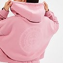 Halo Crop-Kapuzenpulli Pink für Damen