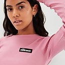 Women's Linny Long Sleeve Crop T-shirt Pink