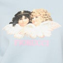 Fiorucci Vintage Angels Printed Organic Cotton Sweatshirt - XS