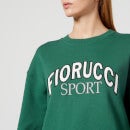 Fiorucci Logo-Embroidered Cotton Sweatshirt - XS