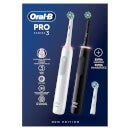 Oral-B Pro 3 - 3900 Elektrische Zahnbürste, Black / White