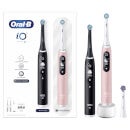 Oral-B iO 6 Elektrische Tandenborstel Duo-pack Zwart & Roze