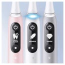 Oral-B iO Series 6 White - Pink Electric Toothbrushes Duo Pack
