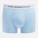 Polo Ralph Lauren Logo Waistband Cotton Boxer Trunks 3-Pack