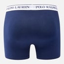 Polo Ralph Lauren Logo Waistband Cotton Boxer Trunks 3-Pack - S