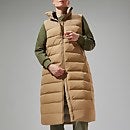 Women's Embo 4in1 Down Insulated Long Jacket - Natural