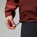 Deluge Pro 3.0 Jacke für Damen - Rot/Braun