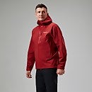 Truda Flex Waterproof Jacke für Herren - Dunkelrot