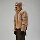 Men's Sabber Hooded Down Insulated Jacket - Natural