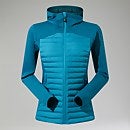 Women's Nula Hybrid Synthetic Insulated Jacket - Turquoise