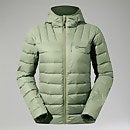 Women's Silksworth Hooded Down Insulated Jacket - Green