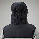 Women's Saffren Hooded Down Insulated Jacket - Grey/Black