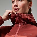 Arnaby Hooded Jacke für Damen - Dunkelrot