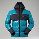 Men's URB Arkos Reflect Down Insulated Jacket - Turquoise - Black