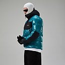 Men's URB Arkos Reflect Down Insulated Jacket - Turquoise - Black