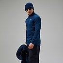 Men's URB Spitzer Half Zip Fleece - Turquoise/Blue