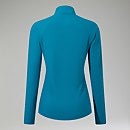 Women's 24/7 Half Zip Long Sleeve Tech Tee - Turquoise