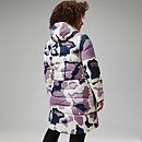 Combust Reflect Lange Jacke für Damen - Naturfarben/Lila