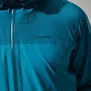 Men's Arnaby Hooded Waterproof Jacket - Turquoise