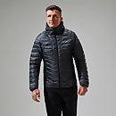 Men's Tephra 2.0 Hooded Insulated Jacket Grey/Black