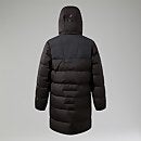 Men's Embo 2in1 Down Insulated Long Jacket - Black