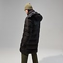 Men's Embo 2in1 Down Insulated Long Jacket - Black