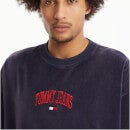 Tommy Jeans Collegiate Velour Sweatshirt - S