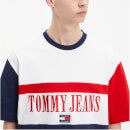 Tommy Jeans Skater Archive Colourblock Cotton T-Shirt - M