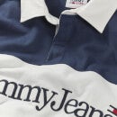 Tommy Jeans Cotton Serif Linear Rugby Top - S