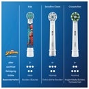 Oral B Kids Toothbrush Heads Spiderman Characters, 8 Counts Letterbox