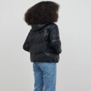 Jakke Poppy Vegan Leather Puffer Coat - XS