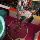 anna + nina Confetti Glass Candle Holder
