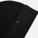 Tommy Hilfiger Horizon Ribbed-Knit Cotton Scarf and Beanie Set