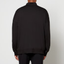 Calvin Klein Logo Detail Cotton-Blend Jersey Sweatshirt - S