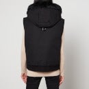 Moose Knuckles Liberty Shell and Shearling Gilet - XS