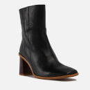 ALOHAS West Leather Heeled Ankle Boots - UK 7.5