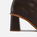 ALOHAS West Leather Heeled Ankle Boots - UK 3.5