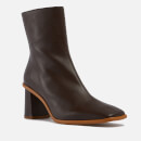 ALOHAS West Leather Heeled Ankle Boots - UK 3.5